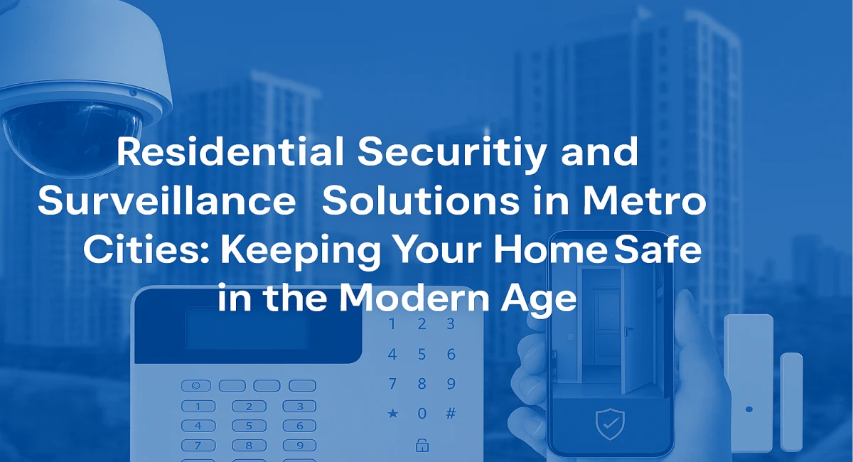 Residential Security and Surveillance Solutions in Metro Cities: Keeping Your Home Safe in the Modern Age